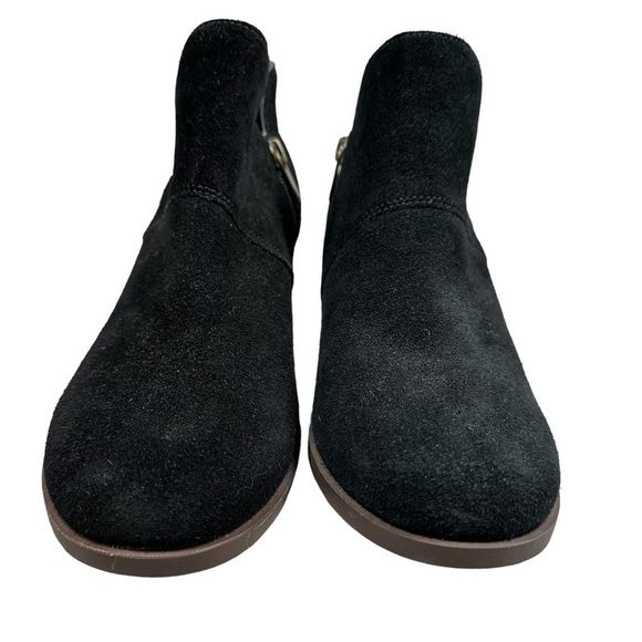 Koolaburra UGG Sofiya Suede Studded Bootie Black Size 8 - Picture 4 of 10